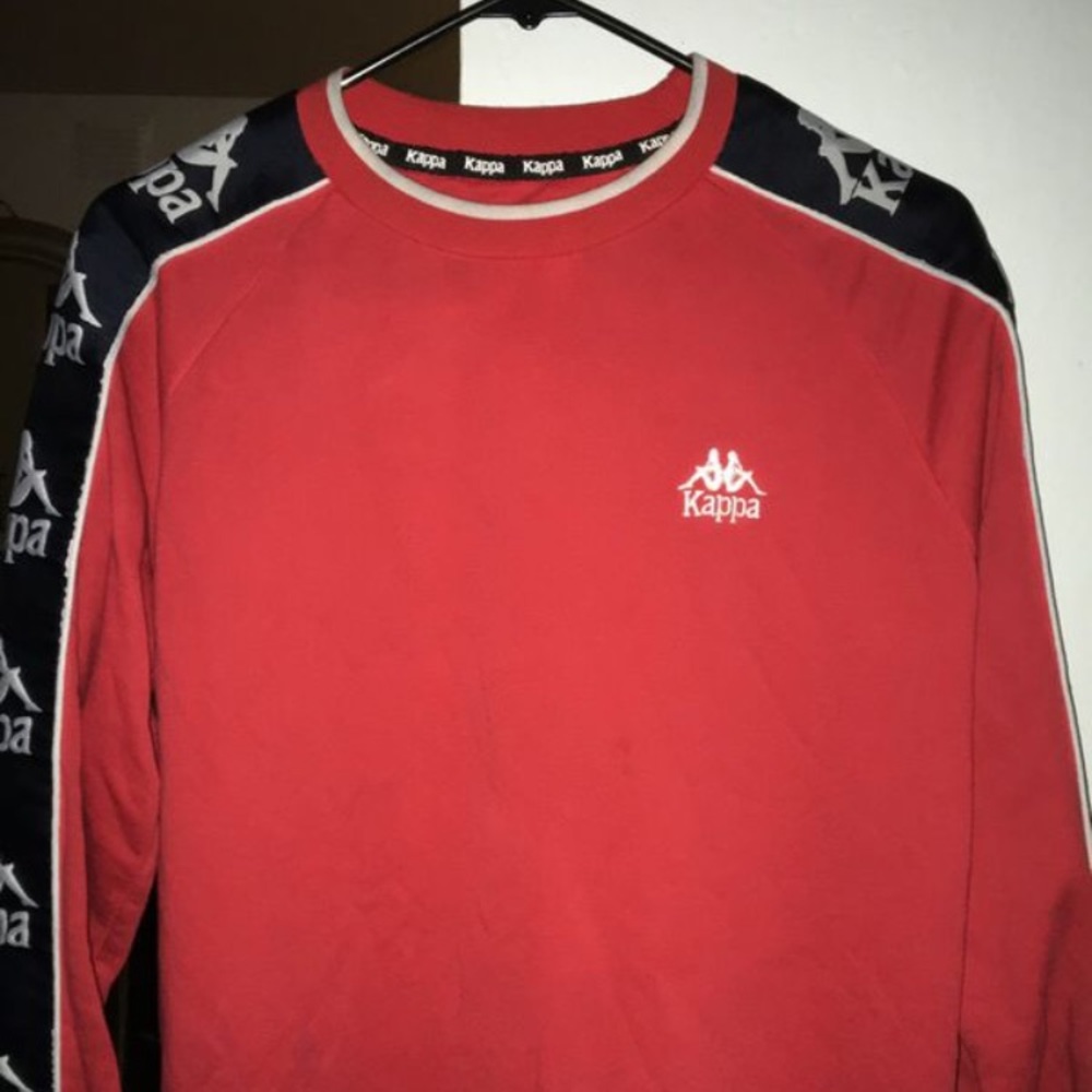 Red Kappa Crew Neck size Large